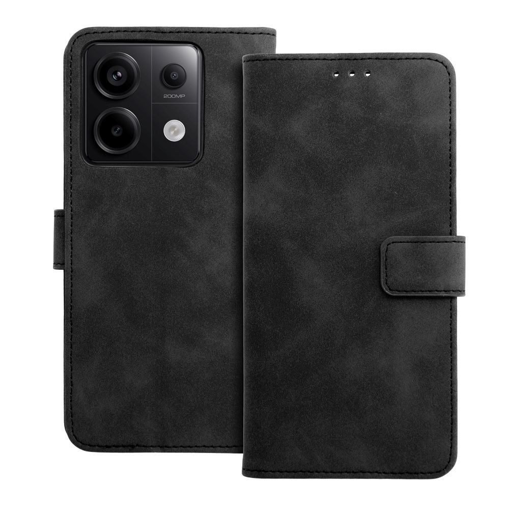 7e0f9b03637d1a41a738292ea6f79761 TENDER Book Case for XIAOMI Redmi Note 13 Pro 5G black