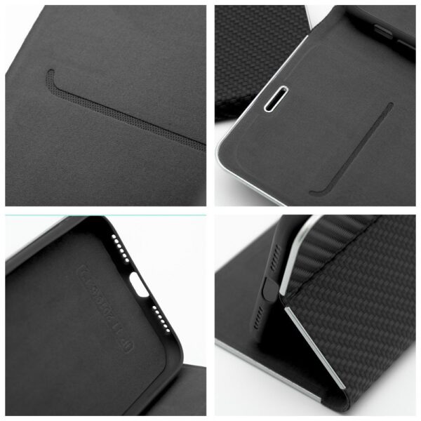 LUNA Book Carbon for IPHONE 17 Air black