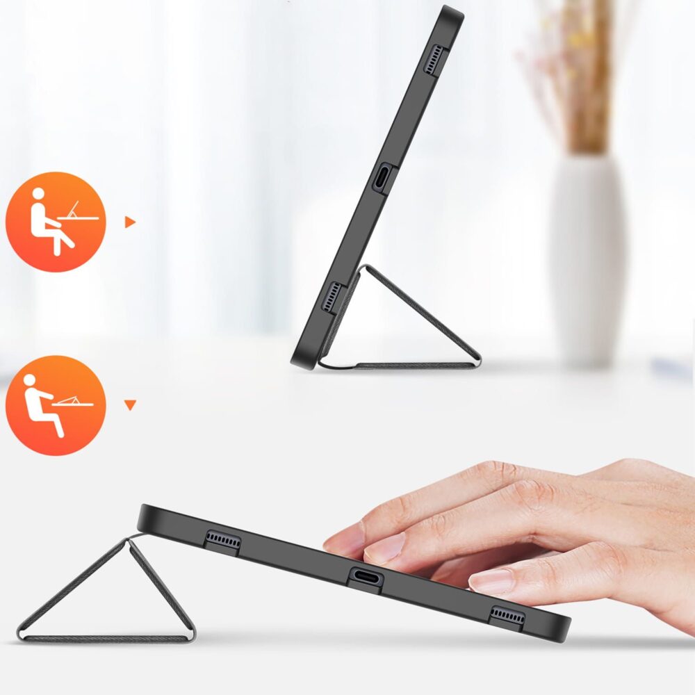 DUX DUCIS case DOMO foldable with pencil storage for SAMSUNG Tab S9 Plus black
