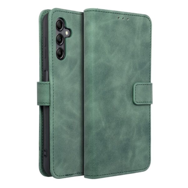 TENDER Book Case for SAMSUNG A14 4G / A14 5G green