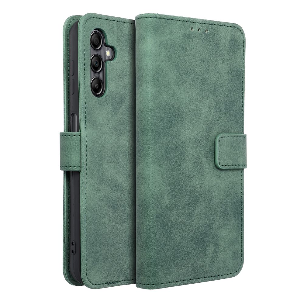 TENDER Book Case for SAMSUNG A14 4G / A14 5G green