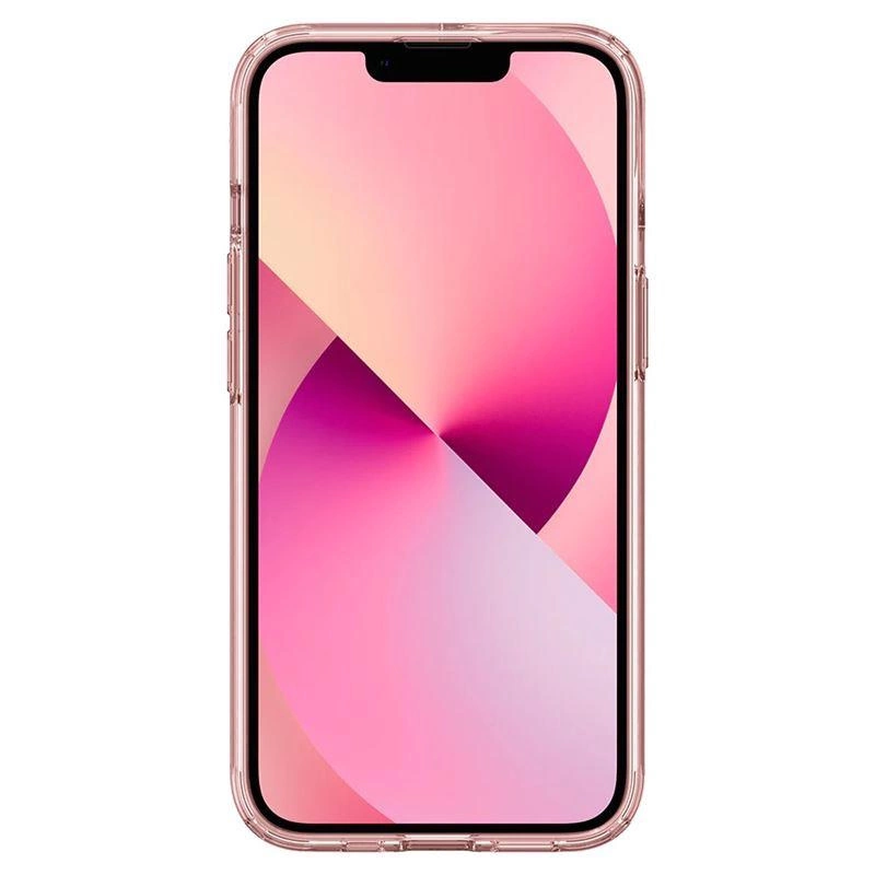 Spigen Ultra Hybrid iPhone 13 Case - Pink/Transparenteng