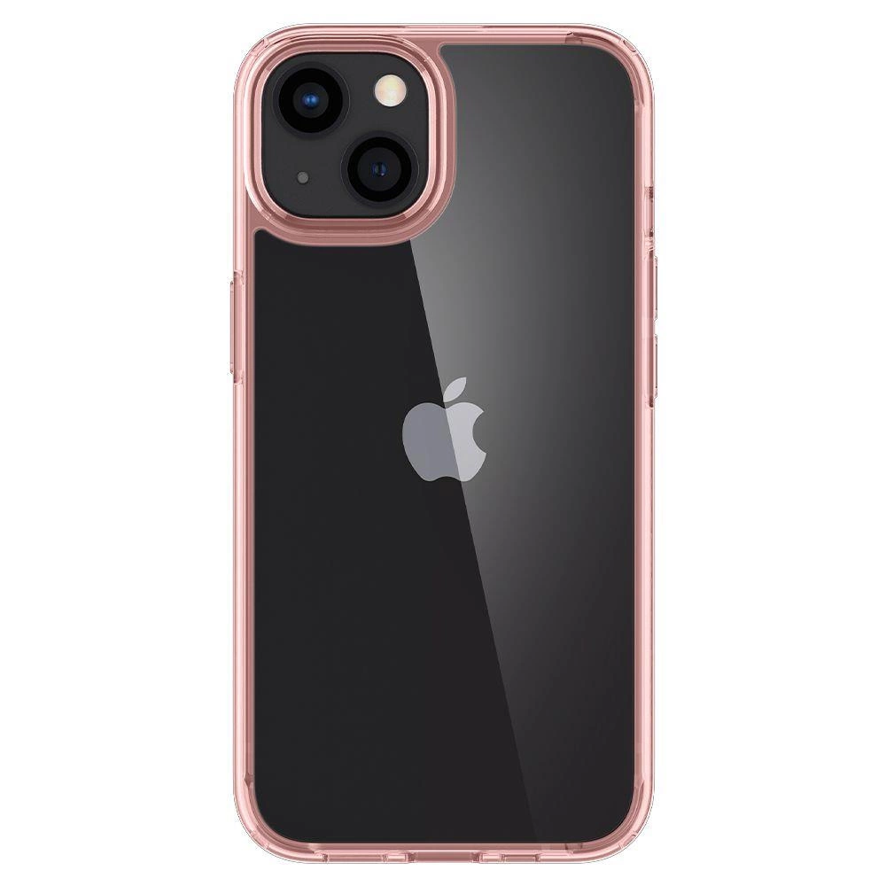 Spigen Ultra Hybrid iPhone 13 Case - Pink/Transparenteng