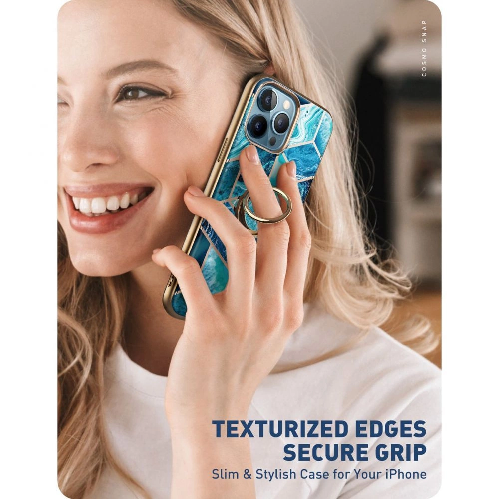 Supcase IBLSN Cosmo Snap Case for iPhone 13 Pro - Blueeng