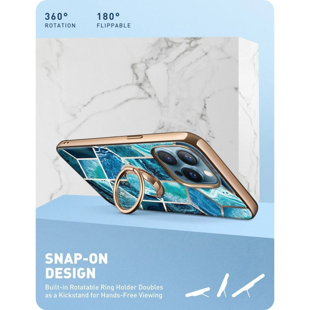 Supcase IBLSN Cosmo Snap Case for iPhone 13 Pro - Blueeng