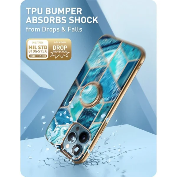 Supcase IBLSN Cosmo Snap Case for iPhone 13 Pro - Blueeng