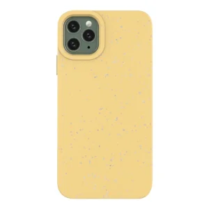 Eco Case Case for iPhone 11 Pro Silicone Cover Phone Cover Yelloweng