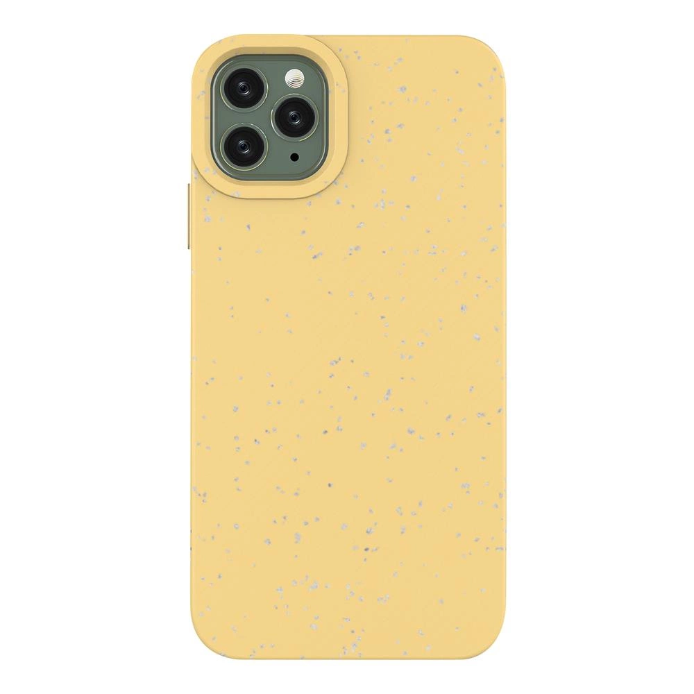 Eco Case Case for iPhone 11 Pro Silicone Cover Phone Cover Yelloweng