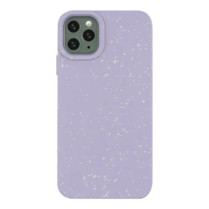 Eco Case Case for iPhone 11 Pro Max Silicone Cover Phone Shell Purpleeng
