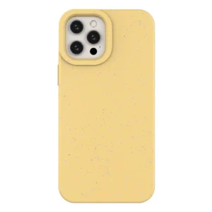 Eco Case Case for iPhone 12 Pro Silicone Cover Phone Cover Yelloweng