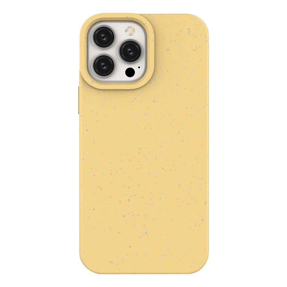 Eco Case Case for iPhone 13 Pro Max Silicone Cover Phone Cover Yelloweng