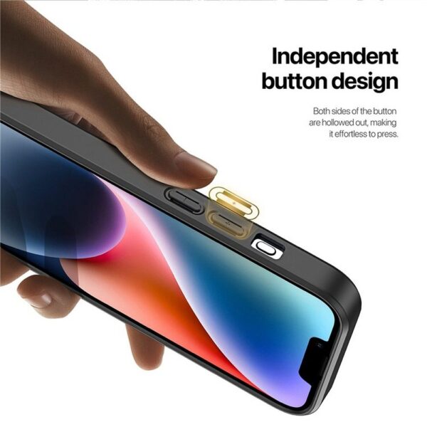 DUX DUCIS case RAFI II MAG with stand compatible with MagSafe for IPHONE 13 / 14 black
