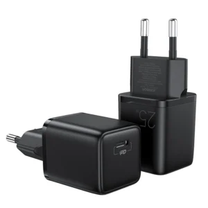 Joyroom Small Fast USB Type C PD Charger 25W EU Plug Black (L-P251)eng