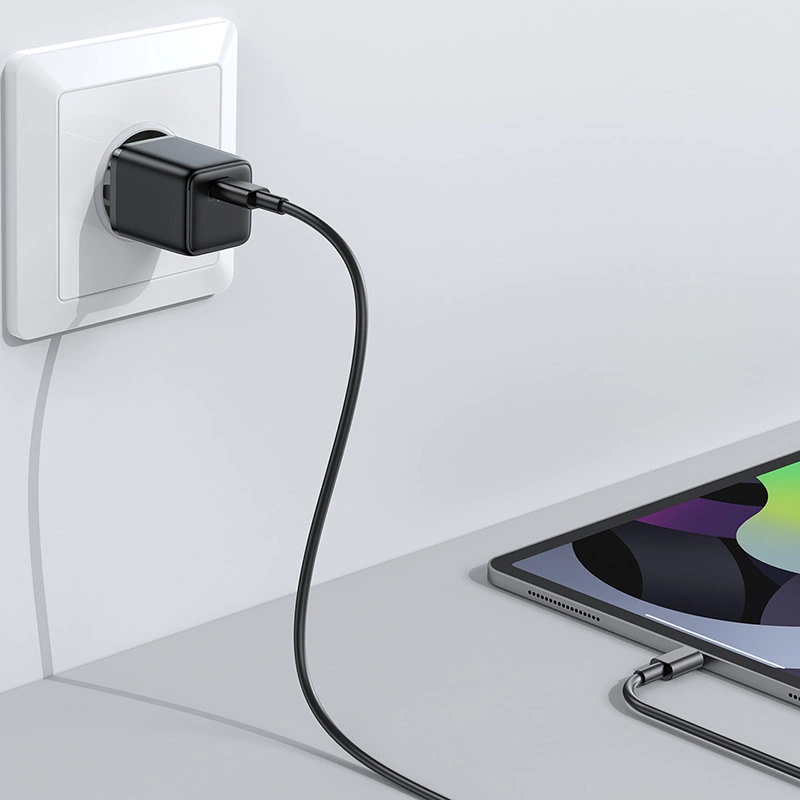 Joyroom Small Fast USB Type C PD Charger 25W EU Plug Black (L-P251)eng