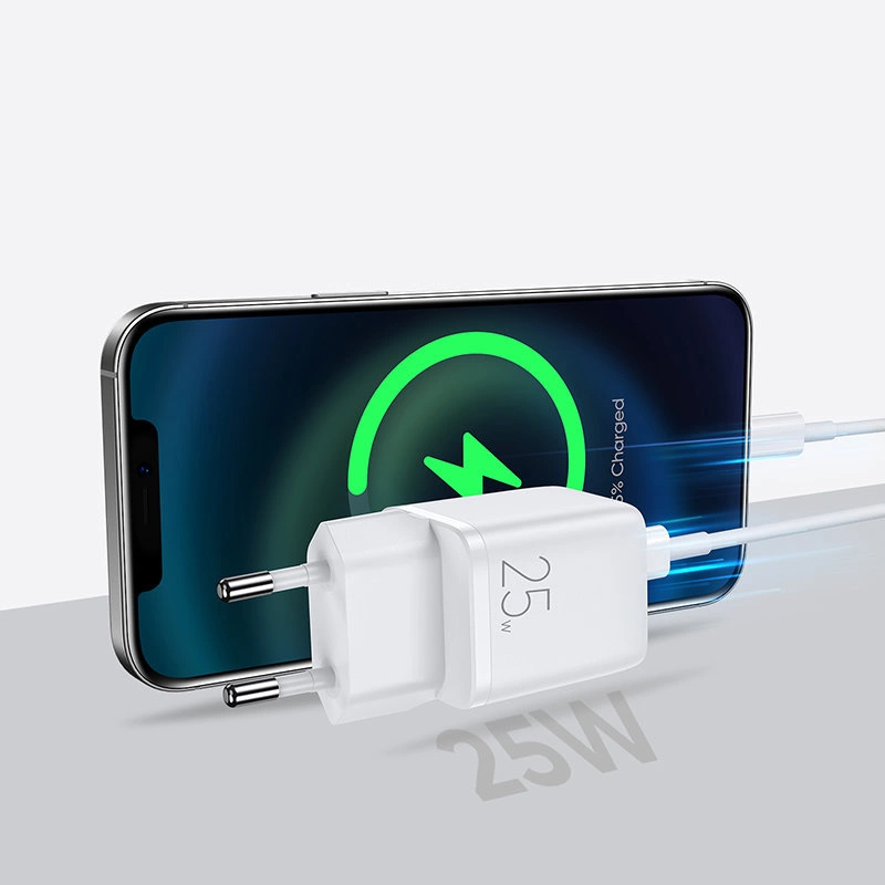 Joyroom fast wall charger USB Type C 25W 3A EU plug white (L-P251)eng