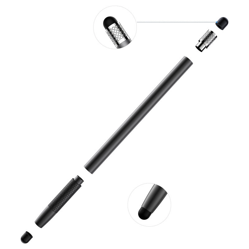 Joyroom passive stylus pen for smartphone tablet black (JR-DR01)eng