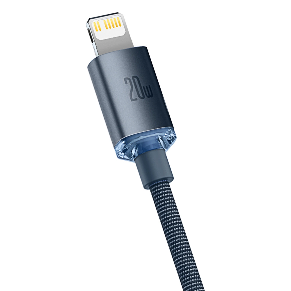 Baseus CAJY000201 Lightning - USB-C PD QC cable 20W 480Mb/s 1.2m - blackeng