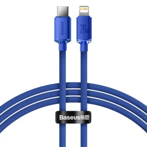 Baseus CAJY000203 Lightning - USB-C PD cable 20W 480Mb/s 1.2m - blueeng