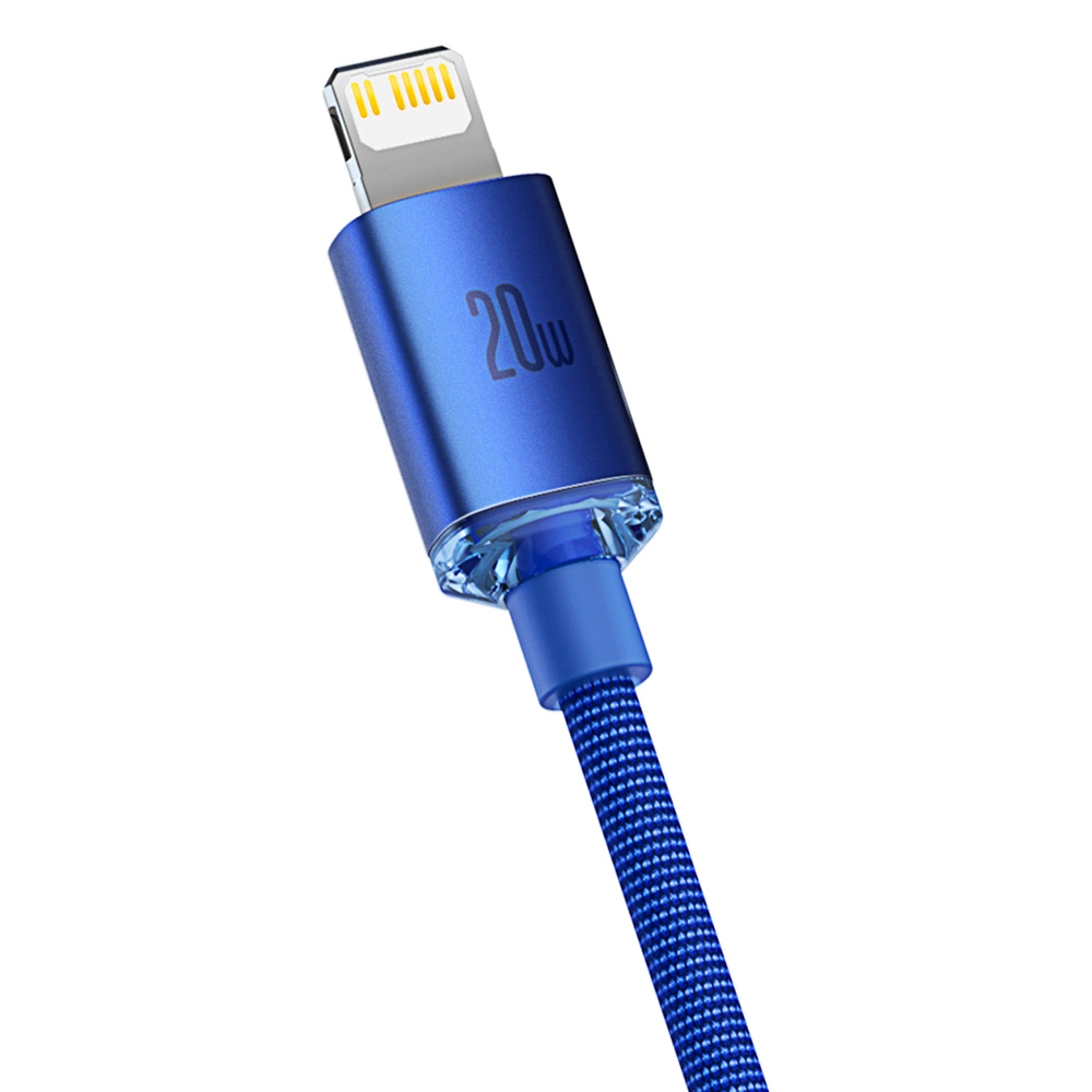Baseus CAJY000203 Lightning - USB-C PD cable 20W 480Mb/s 1.2m - blueeng