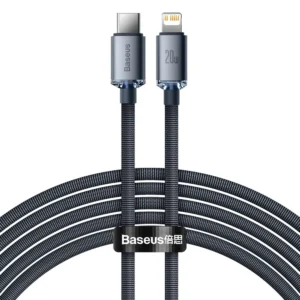 Baseus CAJY000301 Lightning - USB-C PD QC cable 20W 480Mb/s 2m - blackeng