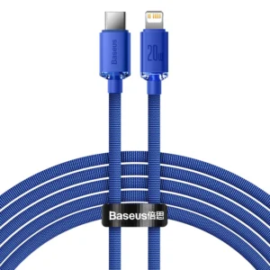 Baseus CAJY000303 Lightning - USB-C PD cable 20W 480Mb/s 2m - blueeng