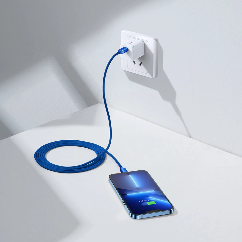 Baseus CAJY000303 Lightning - USB-C PD cable 20W 480Mb/s 2m - blueeng