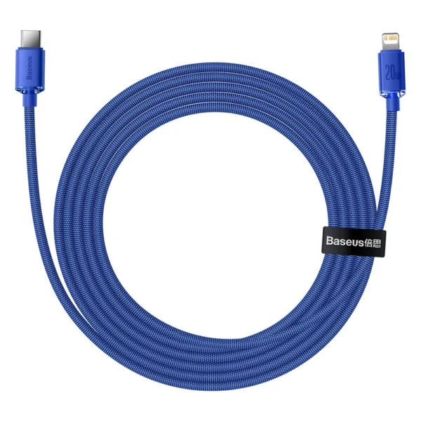 Baseus CAJY000303 Lightning - USB-C PD cable 20W 480Mb/s 2m - blueeng
