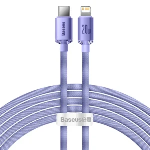 Baseus CAJY000305 Lightning - USB-C PD cable 20W 480Mb/s 2m - purpleeng
