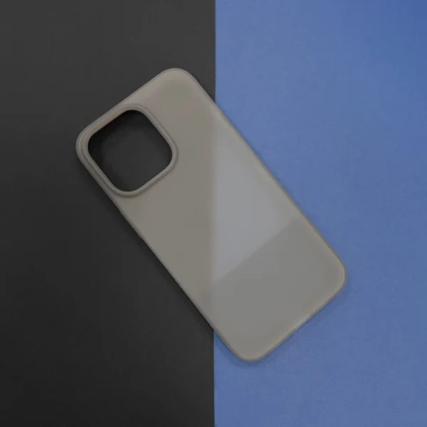 Kingxbar Plain Series case cover for iPhone 13 Pro silicone case grayeng