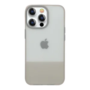 Kingxbar Plain Series case cover for iPhone 13 Pro Max silicone case grayeng