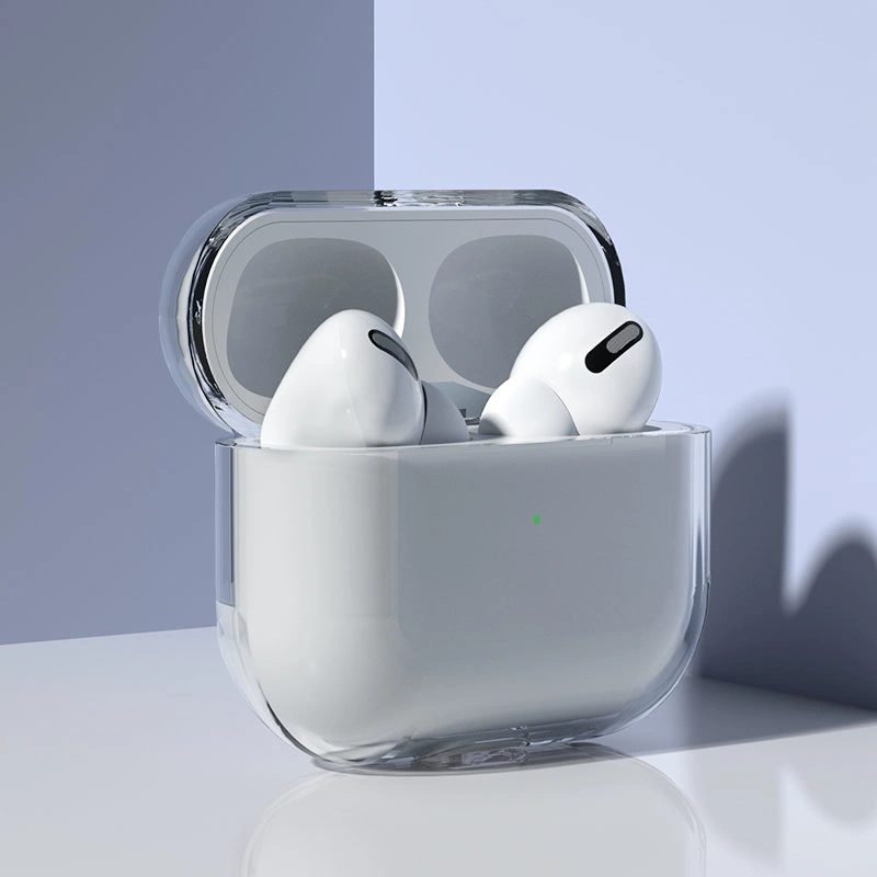 Case for AirPods 3 hard and strong cover for headphones transparent (case A)eng