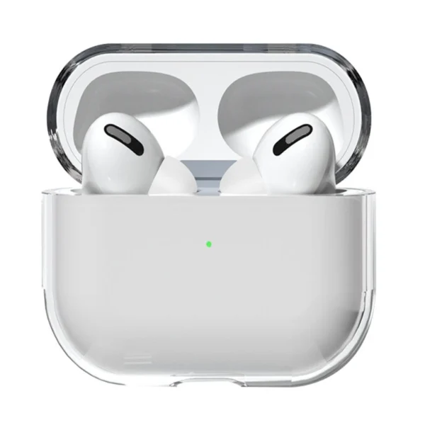 Case for AirPods 3 hard and strong cover for headphones transparent (case A)eng
