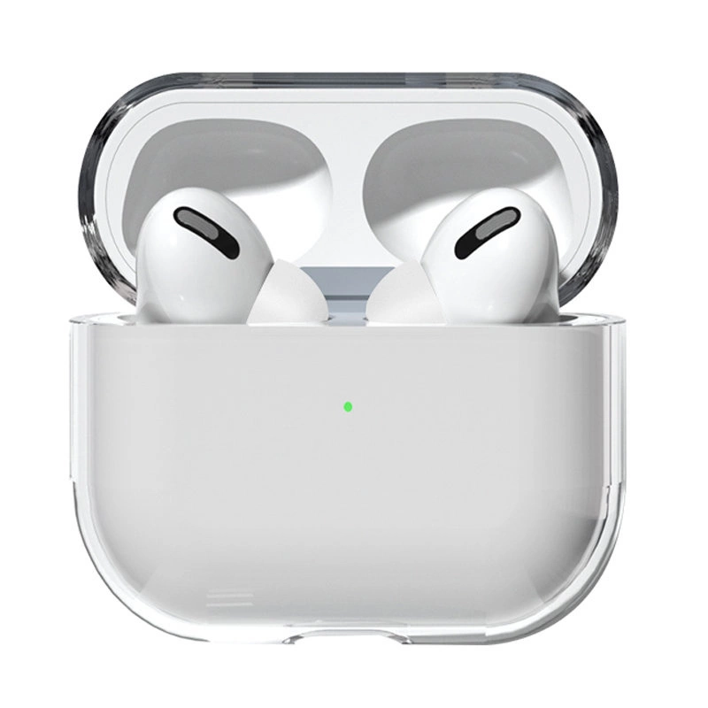 Case for AirPods 3 hard and strong cover for headphones transparent (case A)eng
