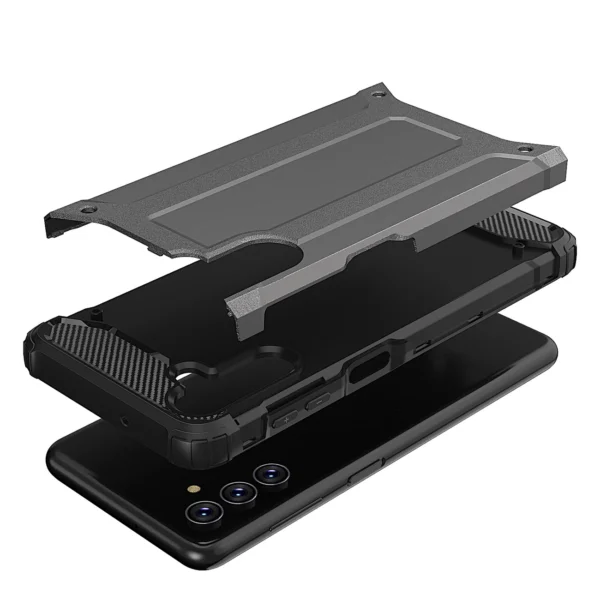 Hybrid Armor Case Tough Rugged Cover for Samsung Galaxy A13 5G blackeng