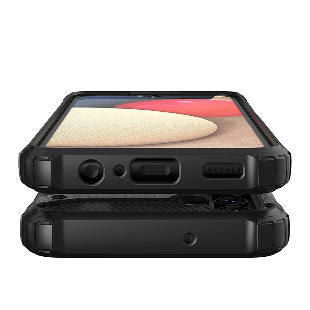 Hybrid Armor Case Tough Rugged Cover for Samsung Galaxy A13 5G blackeng