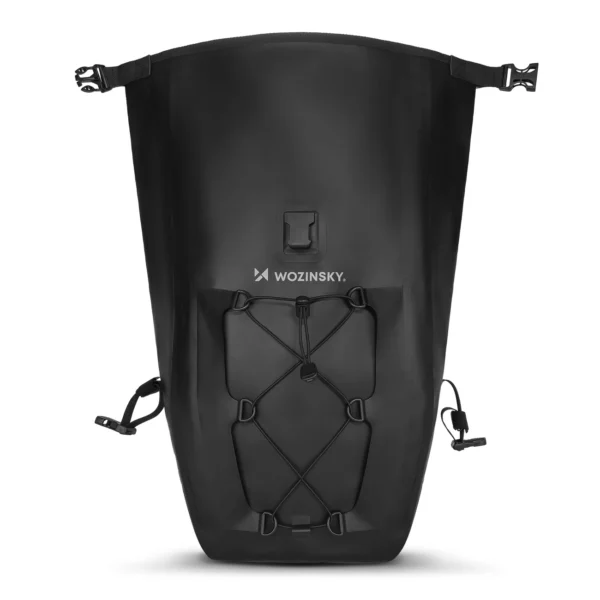 Wozinsky waterproof bicycle bag trunk pannier 25l black (WBB24BK)eng