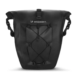 Wozinsky waterproof bicycle bag trunk pannier 25l black (WBB24BK)eng