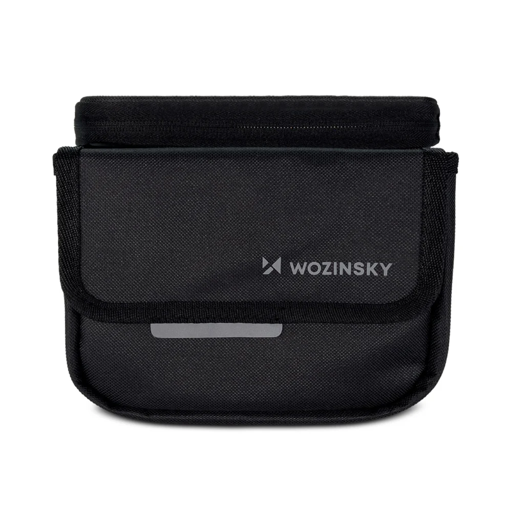 Wozinsky frame bike bag bicycle pannier waterproof phone case 1.5l black (WBB26BK)eng