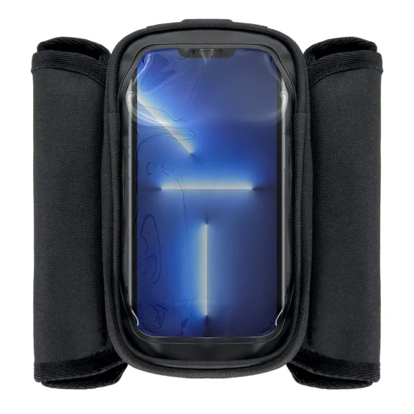 Wozinsky frame bike bag bicycle pannier waterproof phone case 1.5l black (WBB26BK)eng