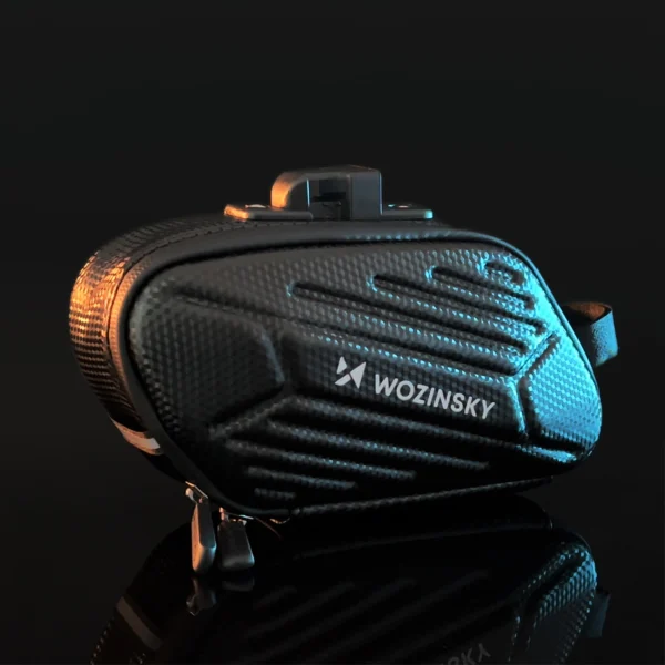 Wozinsky bicycle saddle bag waterproof 1.5l black (WBB27BK)eng