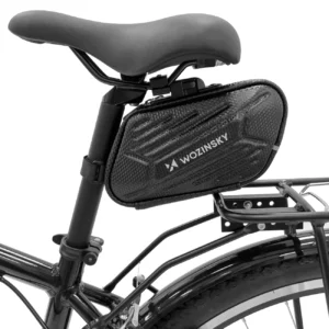 Wozinsky bicycle saddle bag waterproof 1.5l black (WBB27BK)eng