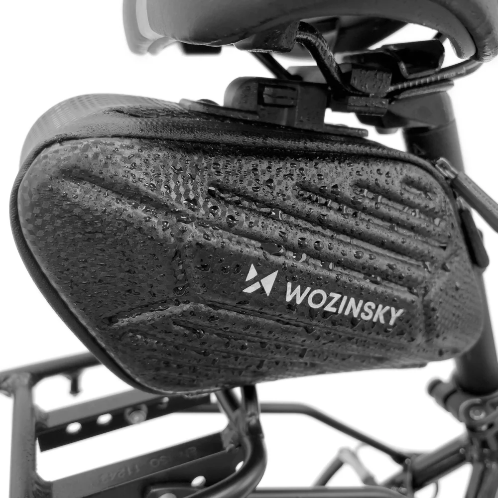 Wozinsky bicycle saddle bag waterproof 1.5l black (WBB27BK)eng