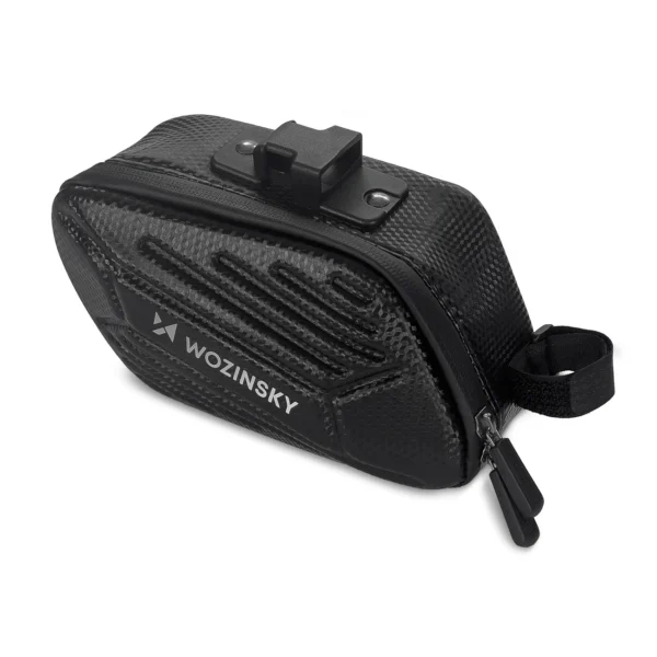 Wozinsky bicycle saddle bag waterproof 1.5l black (WBB27BK)eng
