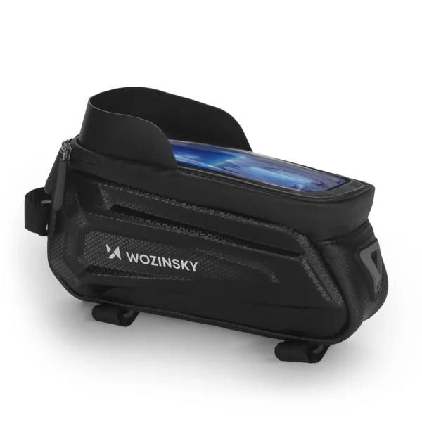 Wozinsky Bike Frame Bag 1.7l Phone Cover Black (WBB28BK)eng