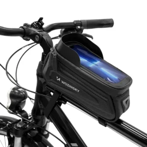 Wozinsky Bike Frame Bag 1.7l Phone Cover Black (WBB28BK)eng