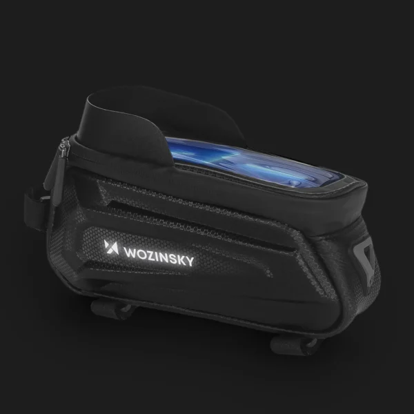 Wozinsky Bike Frame Bag 1.7l Phone Cover Black (WBB28BK)eng