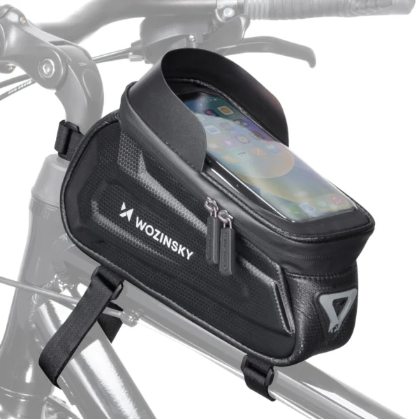 Wozinsky Bike Frame Bag 1.7l Phone Cover Black (WBB28BK)eng