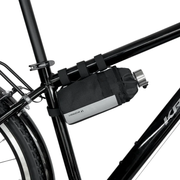 Wozinsky thermal water bottle bag for bike or scooter 1l black (WBB29BK)eng