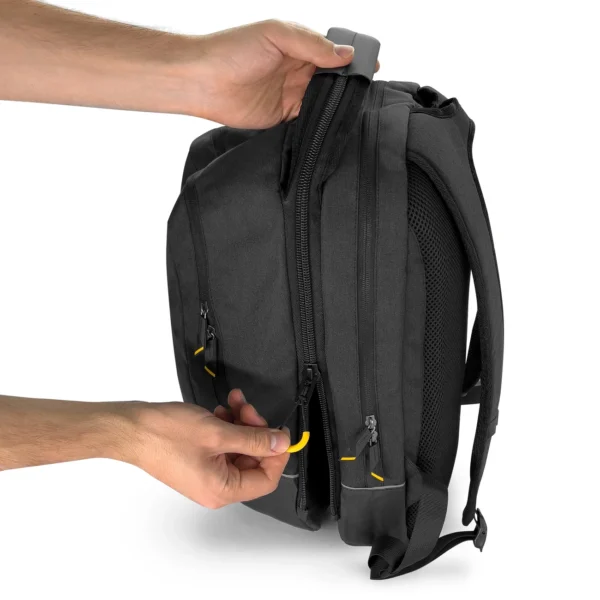 Wozinsky bicycle bag double backpack 2in1 30l black (WBB30BK)eng