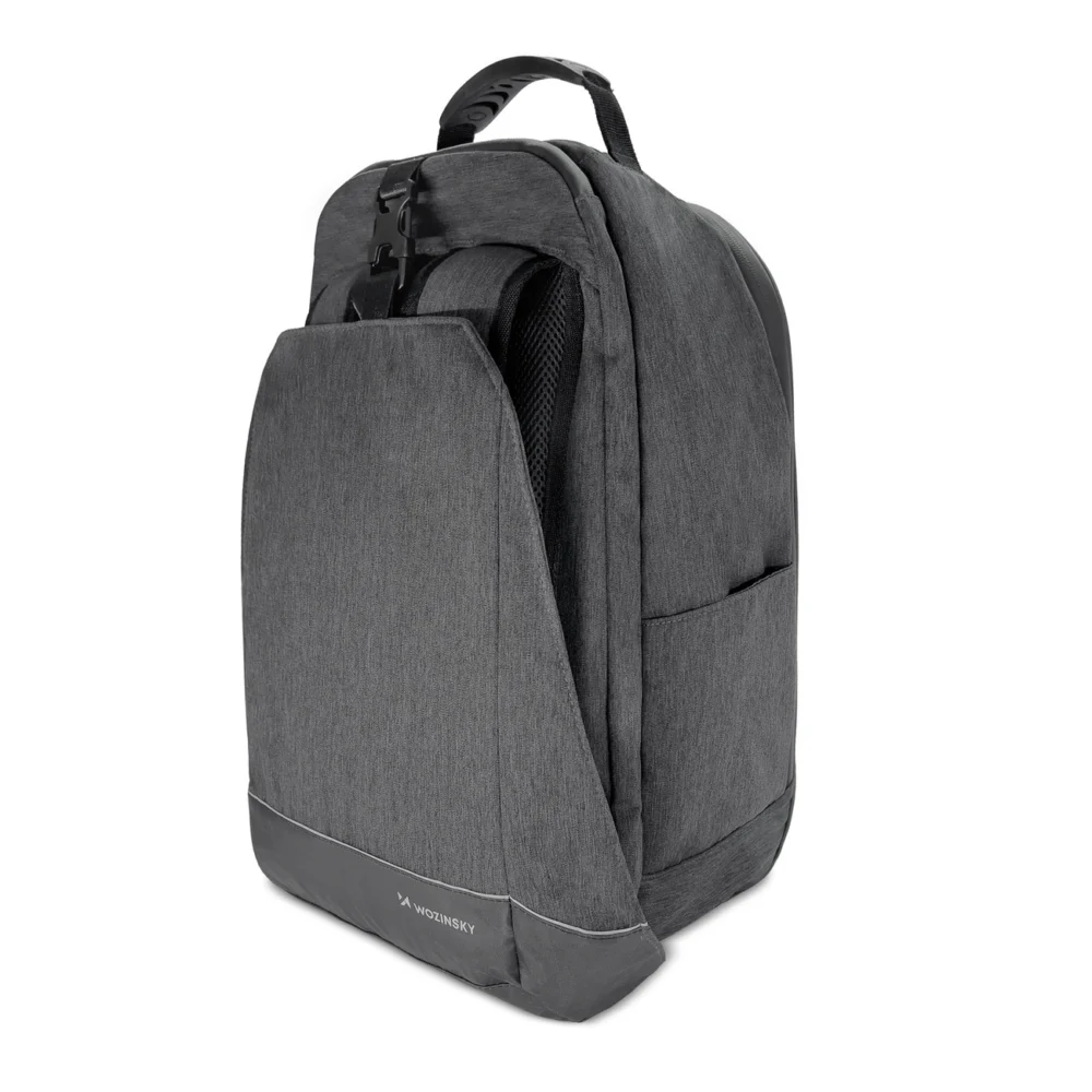 Wozinsky bike pannier bag, bike backpack with frame, 2in1, 40l, black (WBB33BK)eng
